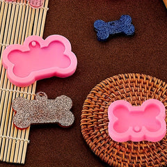 Dog Bone Silicone Mold for DIY Pet Ornament Jewelry Pendant