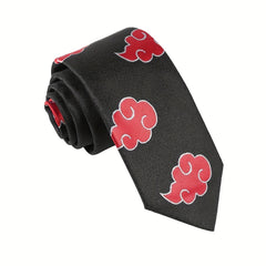 Anime Red Cloud Tie for Cosplay Parties