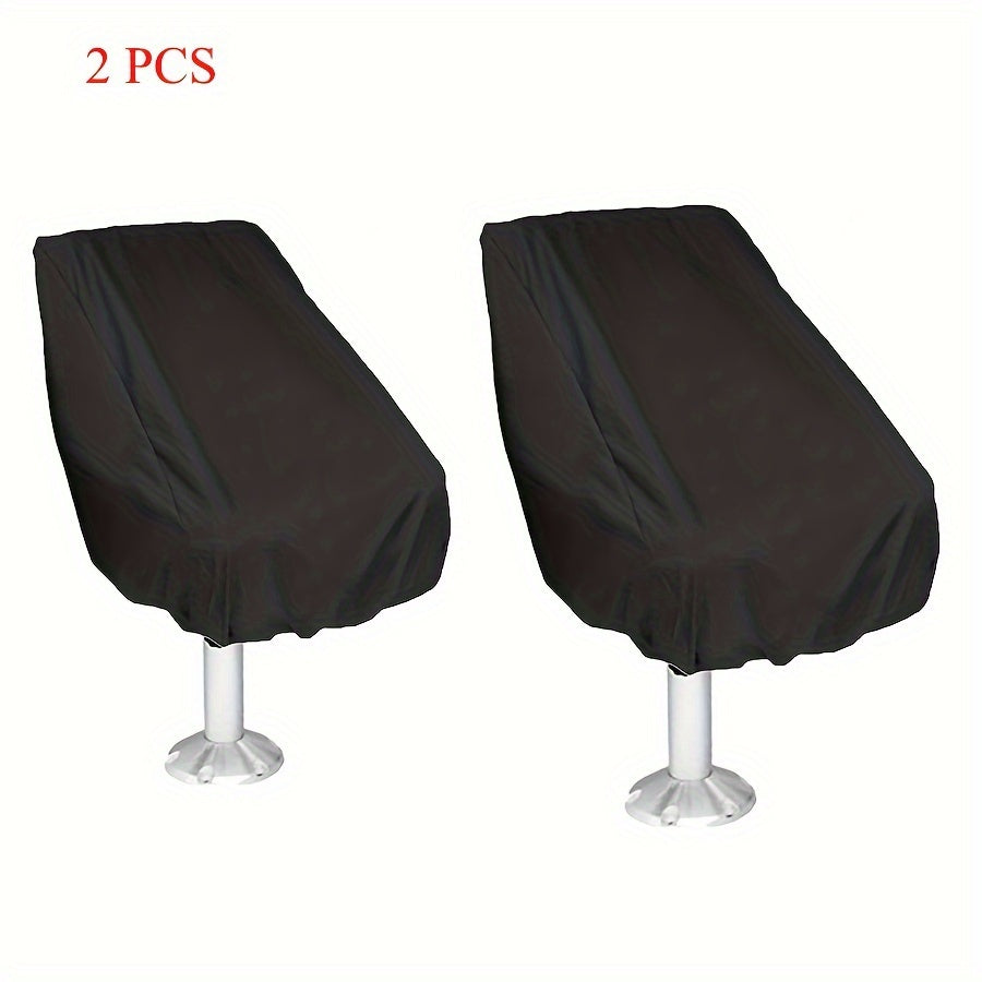 2pcs Waterproof Marine Seat Cover 56x61x64cm