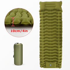 Ultralight Inflatable Sleeping Pad with Pillow & Pump