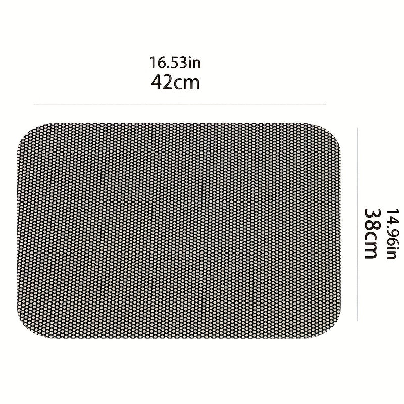 2pcs Car Side Window Static Cling Films Stickers Sunshades