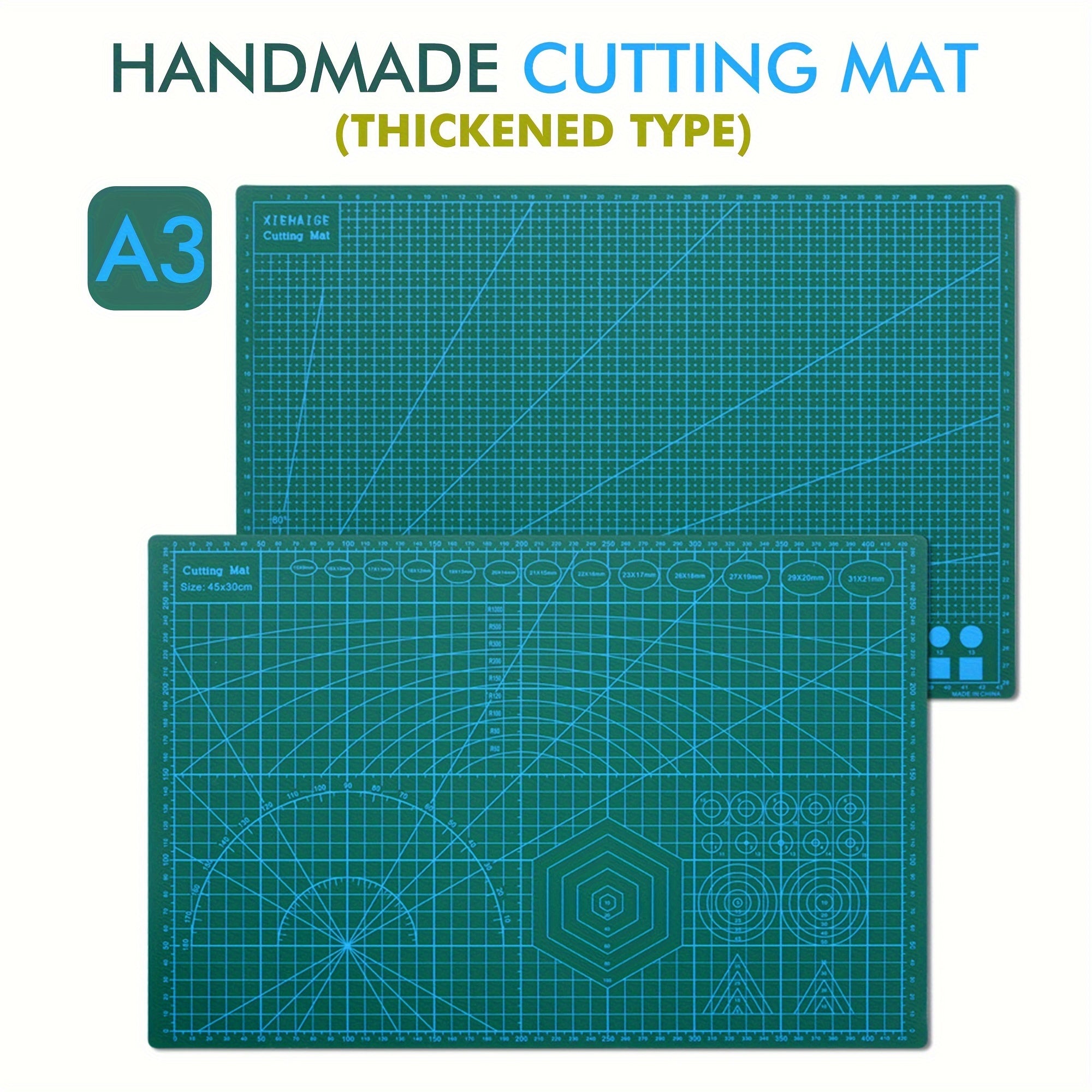 Thickened A3 Size Cutting Mat PVC Desktop Protective M