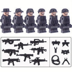 Soldiers Building Blocks Armor Weapons Pack Educational Toys For Kids