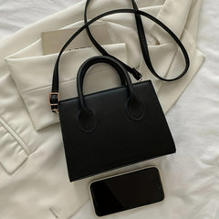 Square Mini Crossbody Bag Top Handle Shoulder Purse