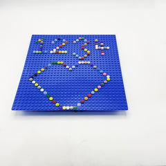 500 Pixel Building Block 1x1 Foundation Brick
