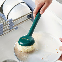 Kitchen Dishwashing Brush High Elastic ABS Fiber Bristle Cleaning