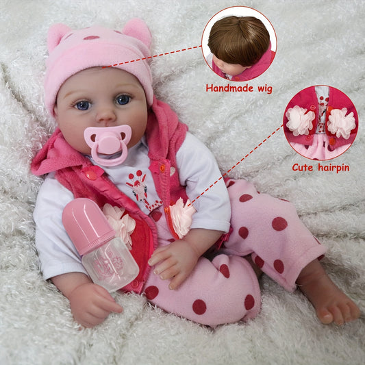 Reborn Baby Doll Soft Body Baby Doll Toy For Kids