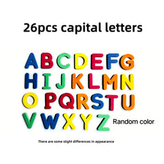 26/52pcs Magnetic Letter Learning Fridge Magnets English Spelling Teaching Aids