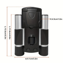 Outdoor 2 5K HD Video Binoculars Digital Telescope Waterproof