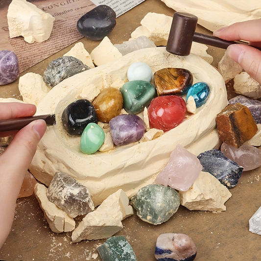 Gemstone Dig Kit for Mineralogy Enthusiasts