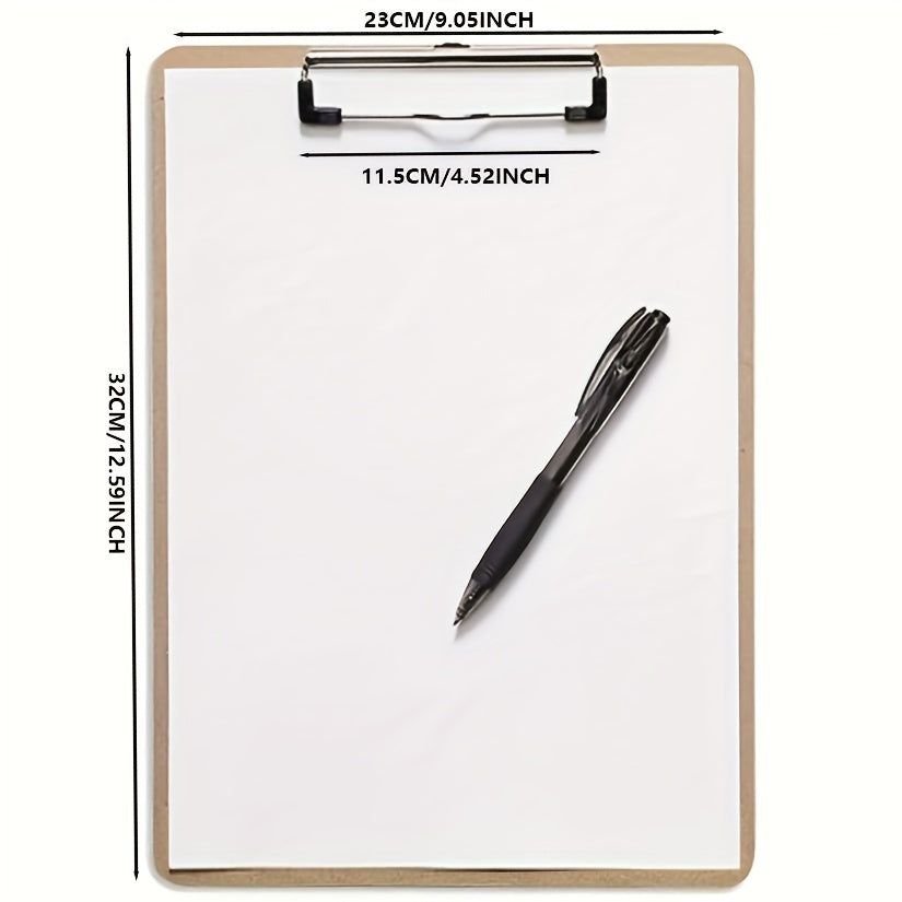Thickened A4 Board Clip File Folder - Writing, Recording, Organizing Documents