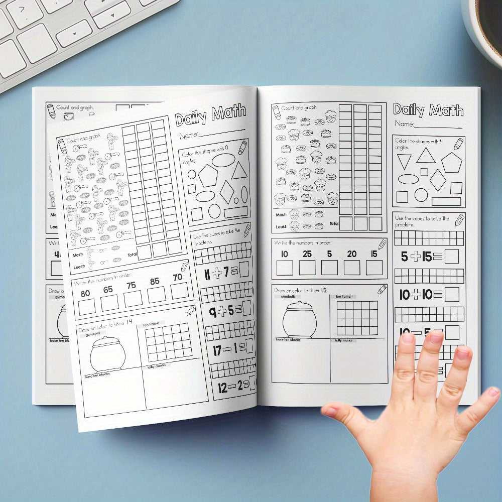 Daily Math Set for Kindergarten Prep - 4 Sets