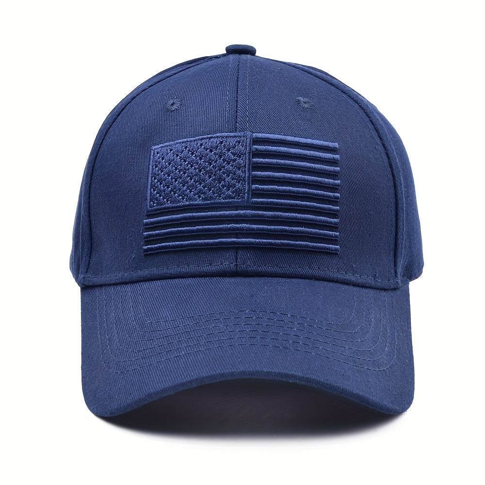 Flag Embroidery Baseball Cap Patriotic Independence Dad Hat
