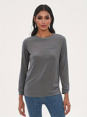 Casual Long Sleeve Sports T-shirt Women's Activewear