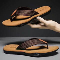 Men's Lightweight Comfy Non Slip Flip Flops for Beach Summer