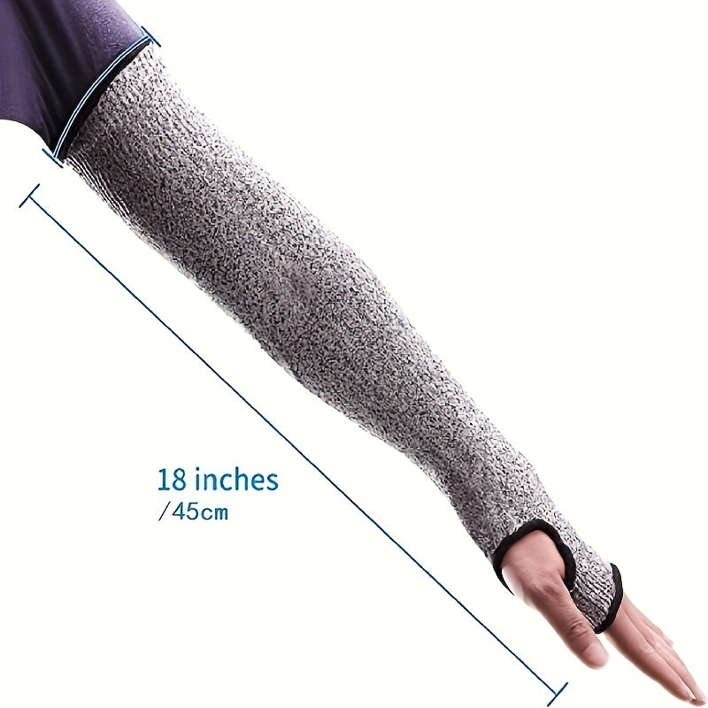 Anti Cut Sleeves with Thumb Holes Arm Protection