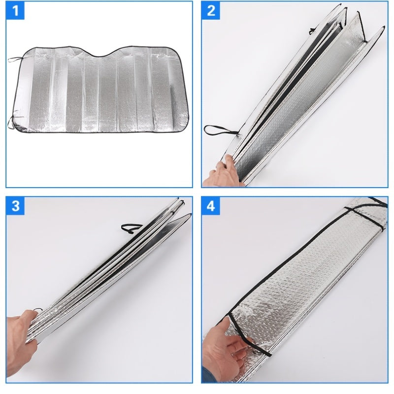 Car Sun Shade Curtain Sunscreen Heat Insulation Blackout