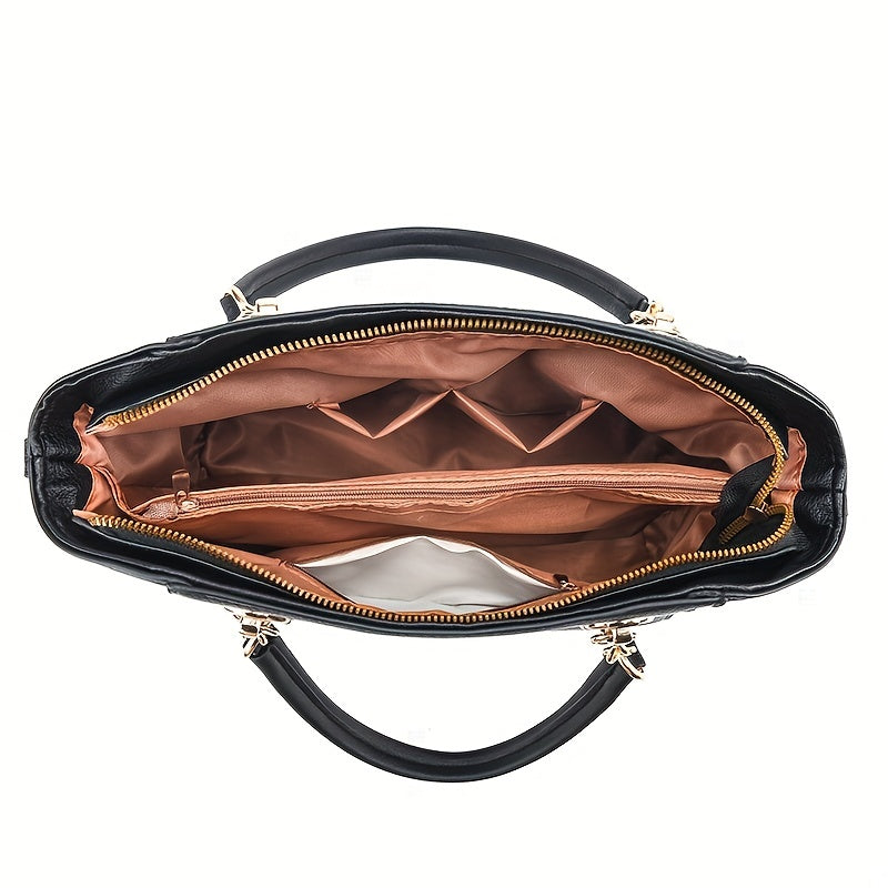 Classic Tote Bag with Purse - Large Capacity Handbag for Work