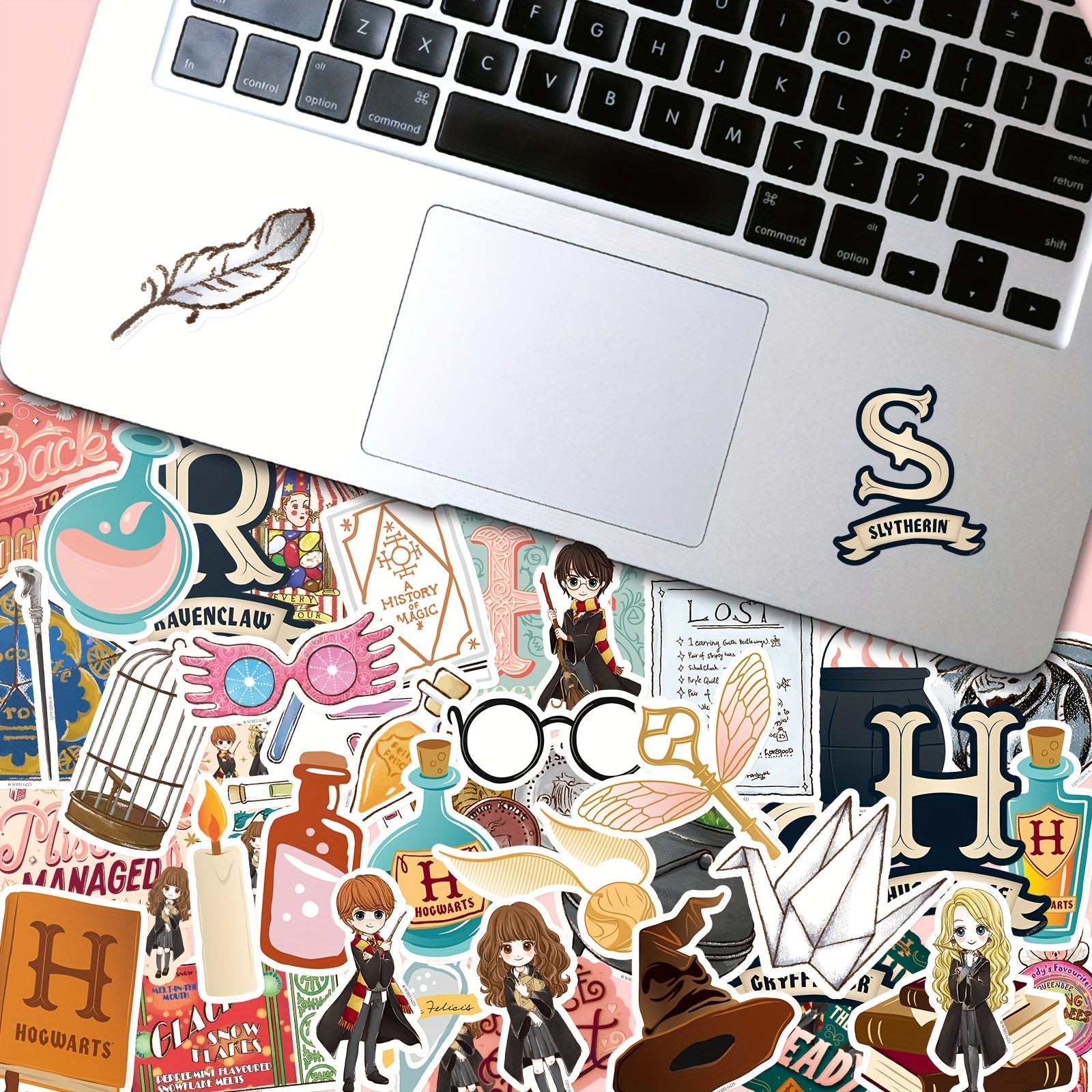 50pcs Cartoon Stickers for Water Bottles Laptops Hydroflasks