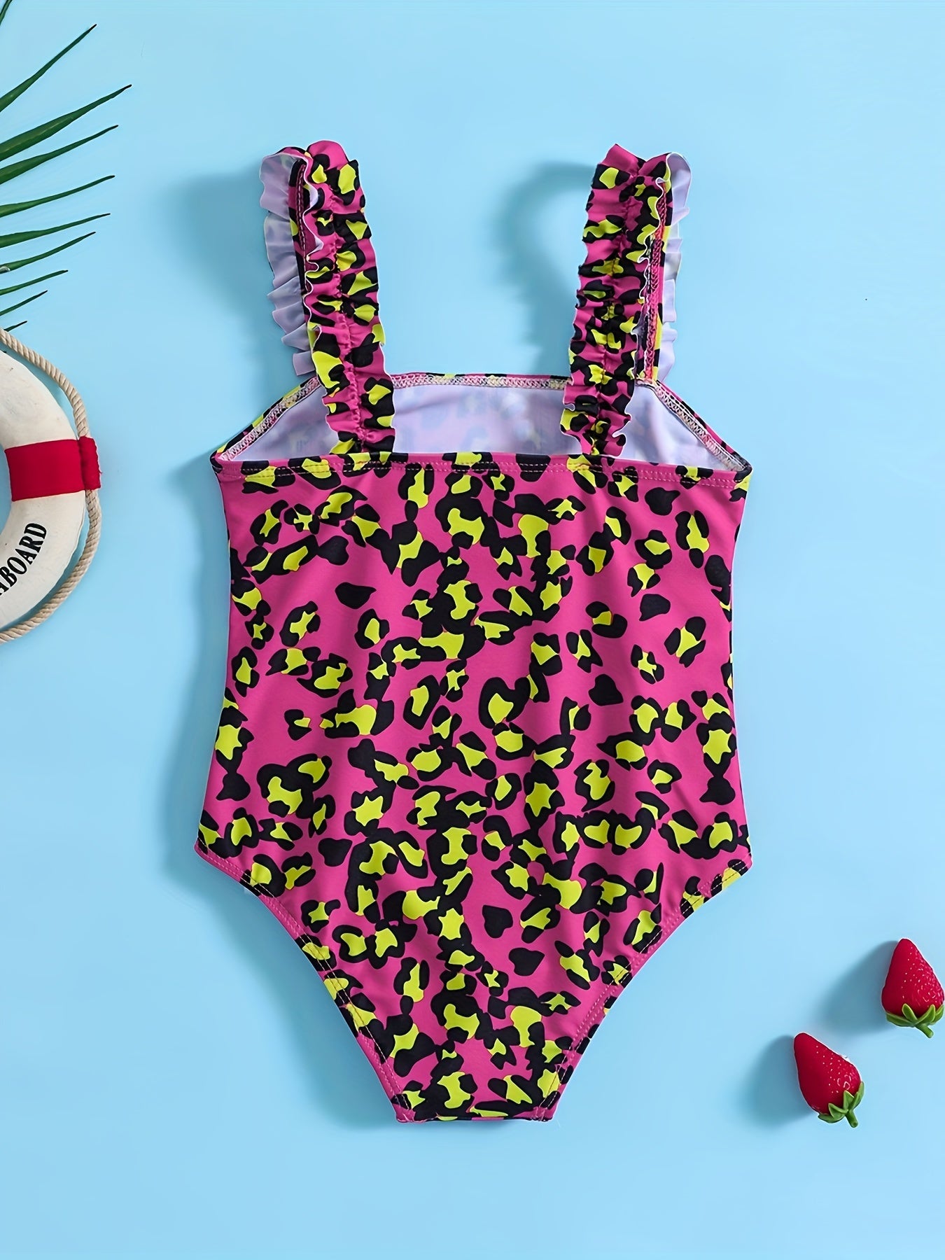 Sweet Girls Flamingo 1pc Swimsuit Bathing Suit Beach Vacation Gift