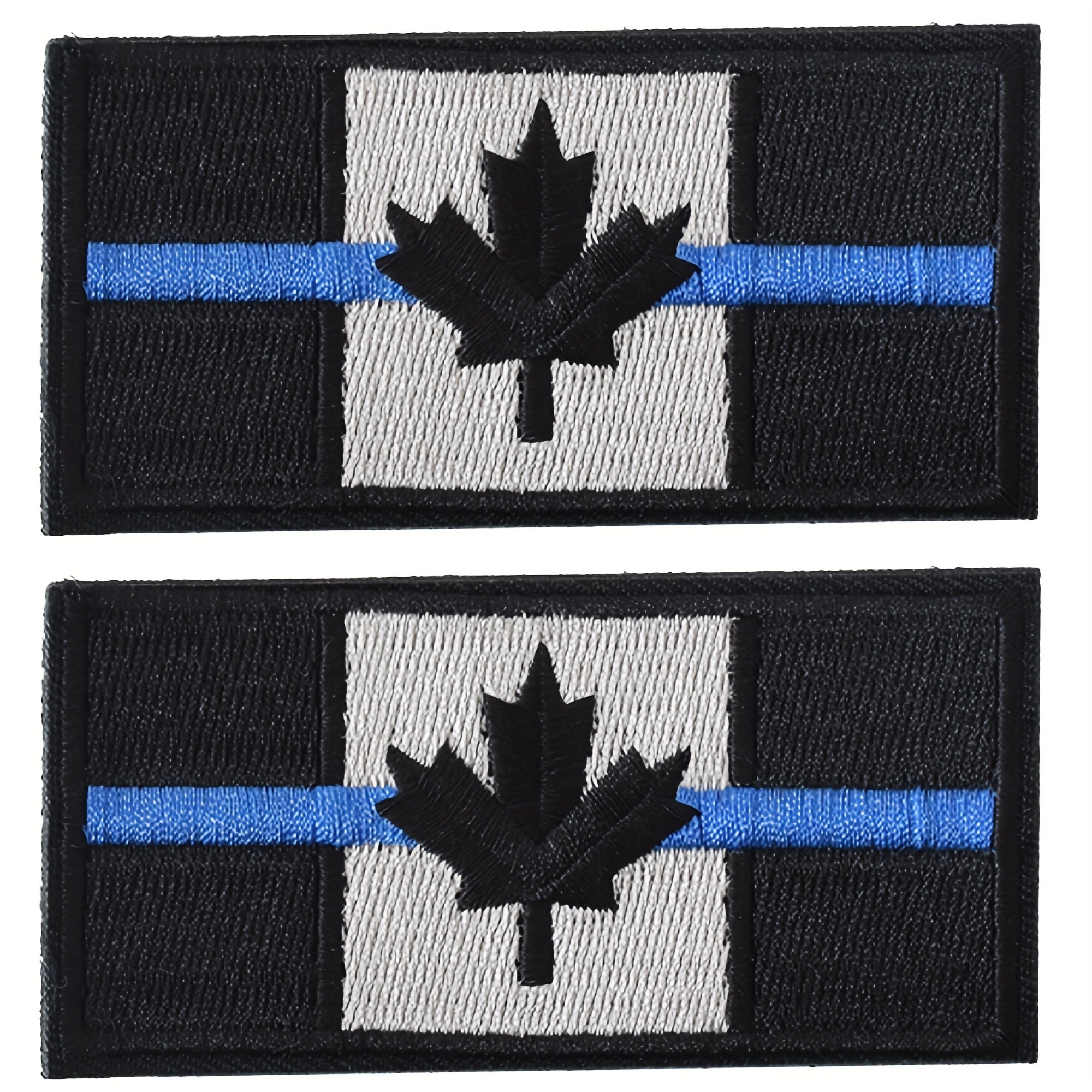 J CARP 2pcs Canadian Flag Patch Military Insignia For Men