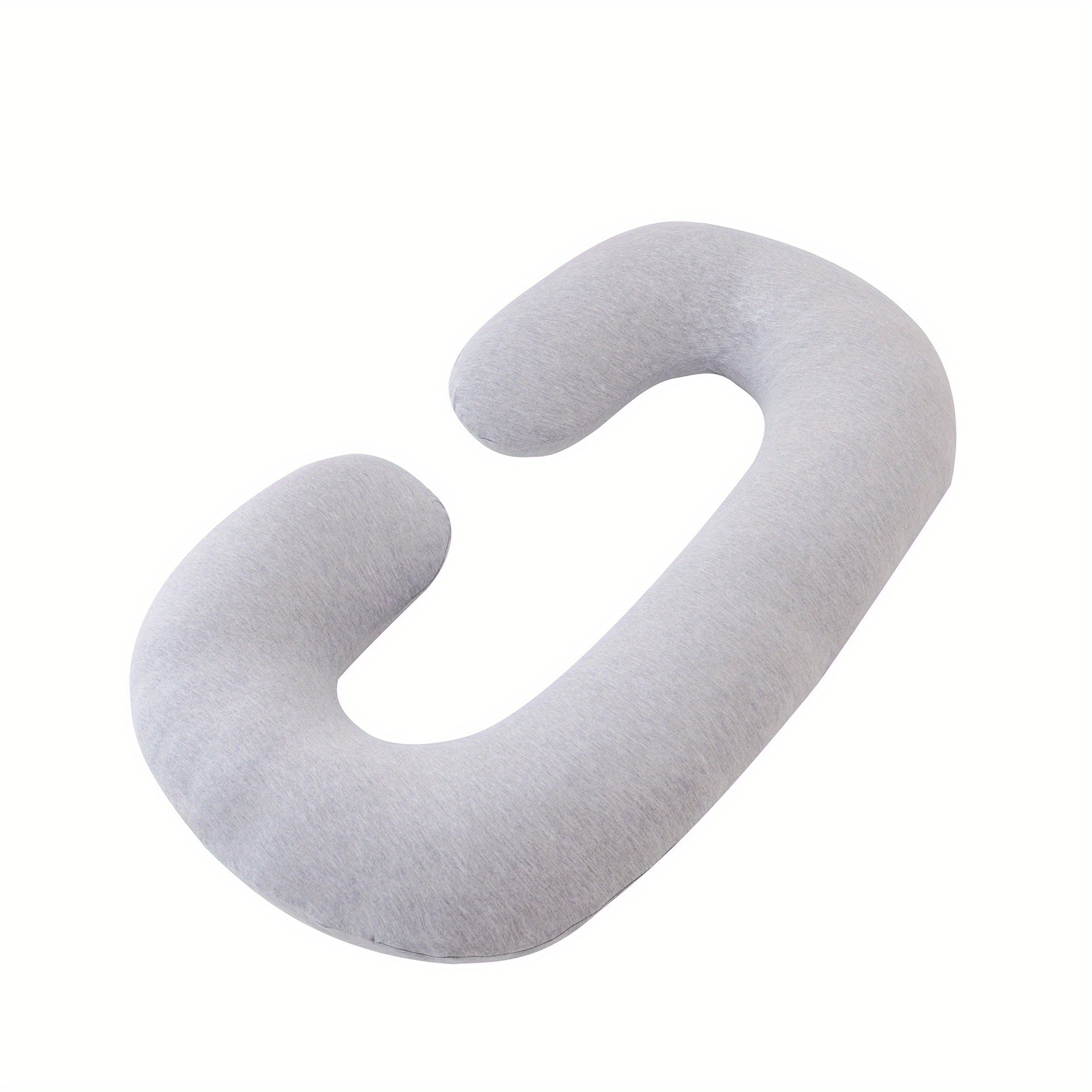 Crystal Velvet Pregnancy Pillow C-Shaped Support Belly Pillow
