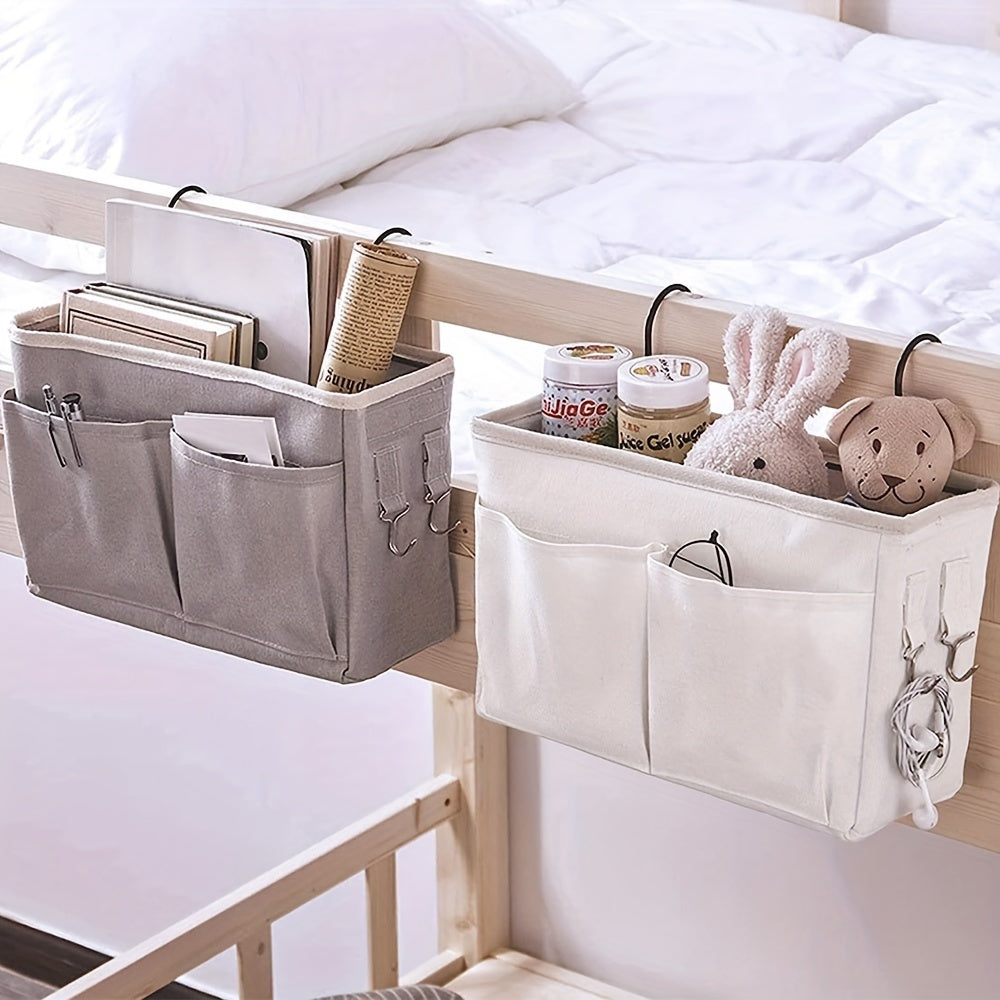 1pc Bedside Storage Bag Hanging Bedside Caddy Hanging Storage Bag For Bed