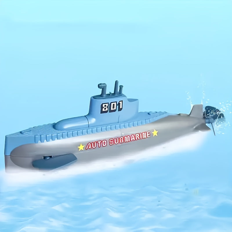 Red Submarine & Diver Bath Toy Set