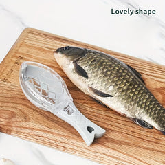 4pcs Stainless Steel Fish Scale Remover Fish Scaler Brush Fish Scaler Cleaner