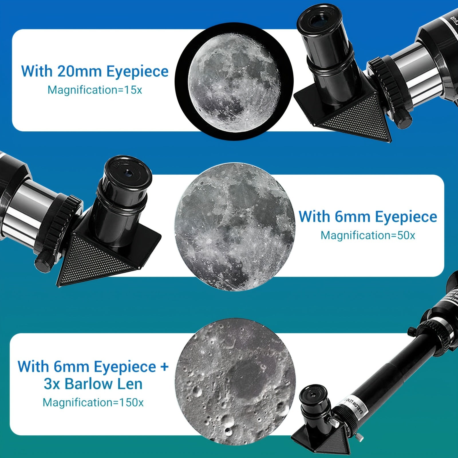 High Def Deep Space Telescope F30070M with Tripod