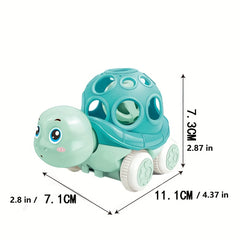 Soft Rubber Push And Go Vehicles Baby Car Toy