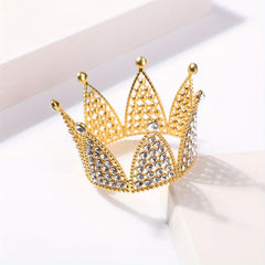 Rhinestone Crown Queen's Crown Headband Bridal Wedding Hair Accessories