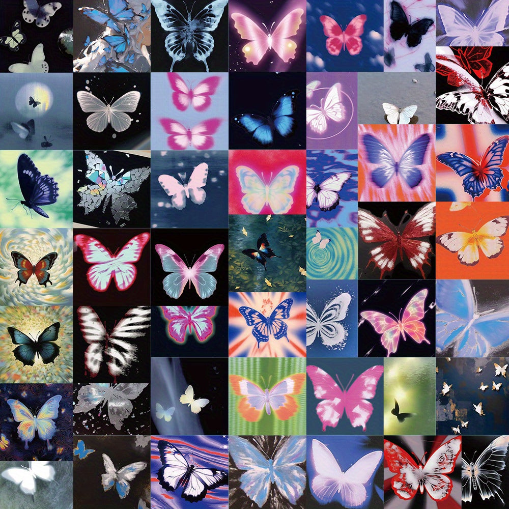 Psychedelic Butterfly Graffiti Stickers - Waterproof Sticker Set