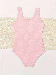 Toddler Girls Stretchy 1 piece Swimwear Beach Vacation Gift