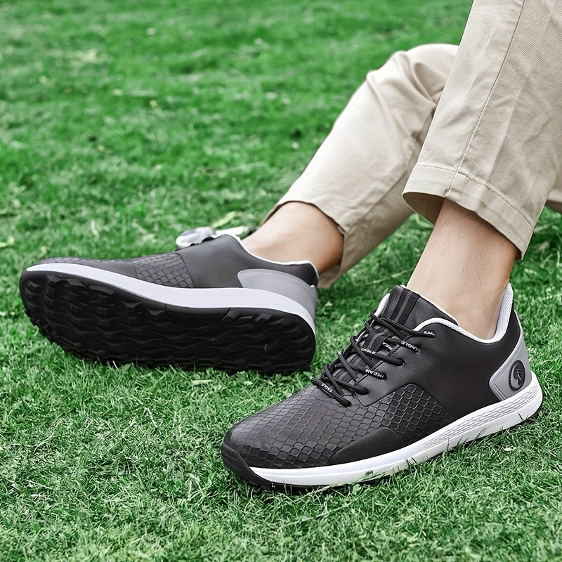 Men's Non-slip Golf Shoe with Shock Absorption for Better Performance