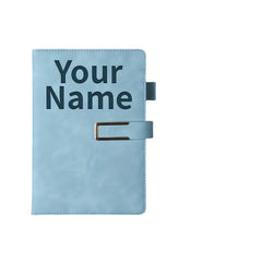 Customizable A5 Notebook with Personalized Name and Phone Number