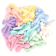 50pcs 25 Colorful Set Confetti Latex Balloons for Various Occasions