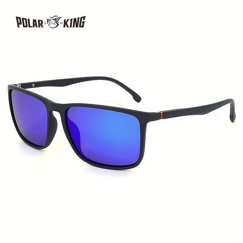 Men's Vintage Polarized Square Sunglasses UV Protection