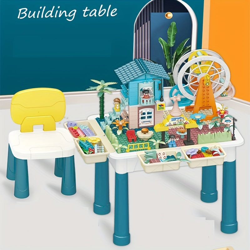 Children's Building Block Table Puzzle Toy