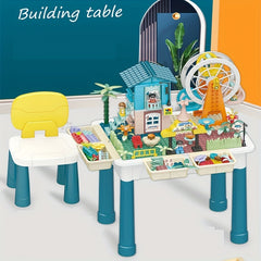 Children's Building Block Table Puzzle Toy