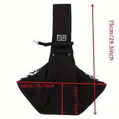 Portable Pet Sling Carrier Adjustable Strap Large Capacity Dog Bag