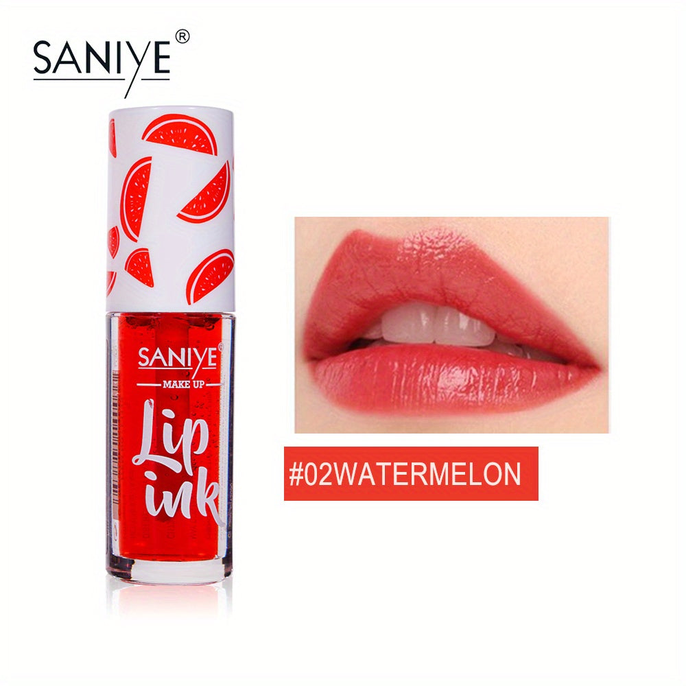 SANIYE Cherry Lipstick Matte Lip Tint Waterproof Long Lasting