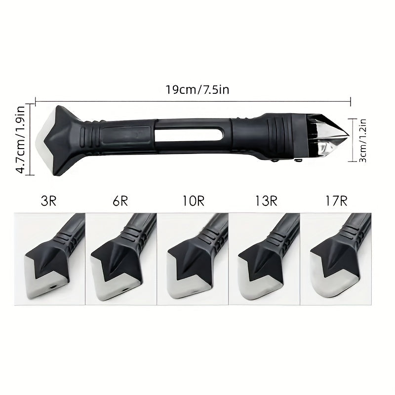 2pcs Caulk & Grout Removal Tool Kit for Kitchen & Bathroom Renovations