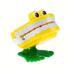 2pcs Wind Up Walking Teeth Toys for Halloween Christmas Party