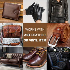 Faux Leather Touch Up Balm Set for Car, Bag, Shoes, Sofa