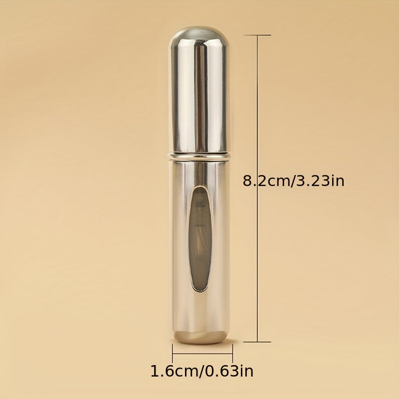 5pcs Portable Perfume Atomizer Bottles Travel Refillable Fine Mist Spray