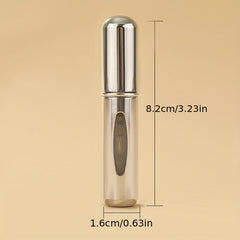 5pcs Portable Perfume Atomizer Bottles Travel Refillable Fine Mist Spray