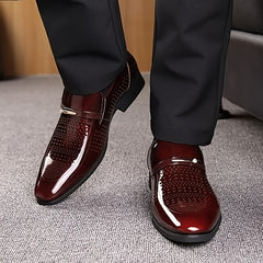 Men's Hollow Out Formal Dress Shoes Business Meetings Party Gift