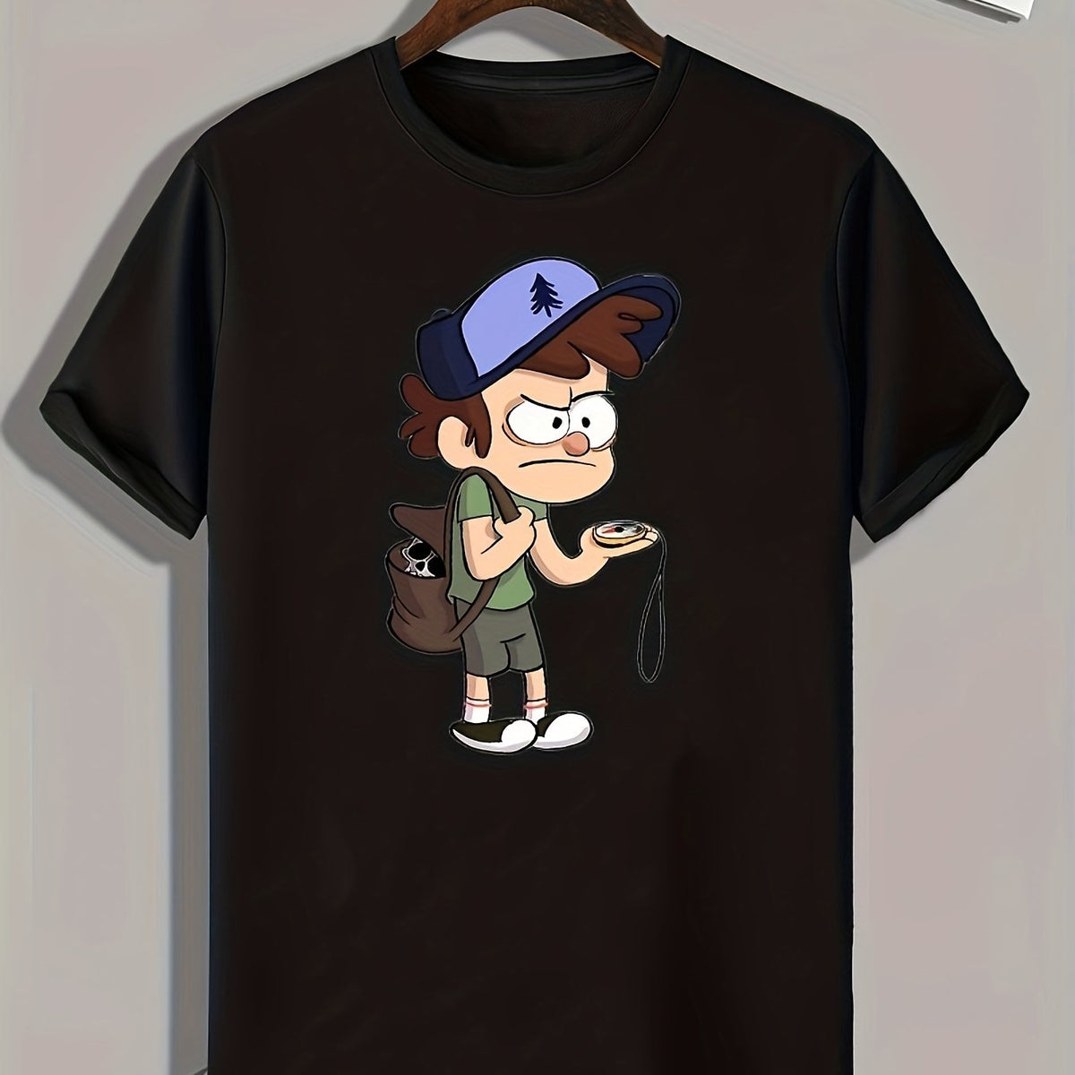 Cartoon Print Men's Graphic T shirt Casual Comfy Tees For Summer