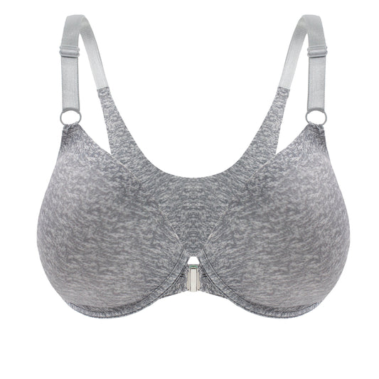  Sports Bra Women's Plus Front Closure Padded Fitness Bra